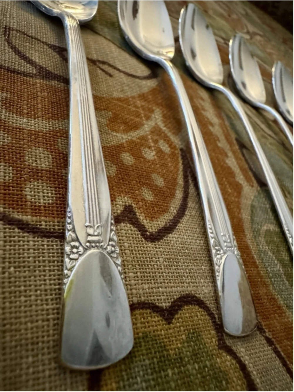 Vintage 1939 International Silver Embassy Bouquet Silverplate Flatware Set 30 Pc